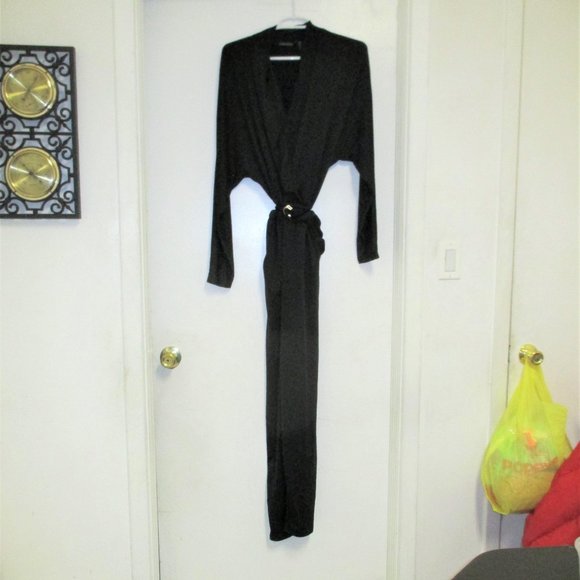 Jumper - Kardashian Kollection Black Long Sleeve Jersey...